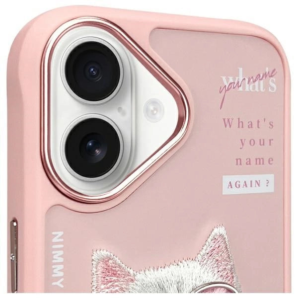 Nimmy Cool&amp;Cute 2.0 Cat Case for iPhone 16 - Pink_2