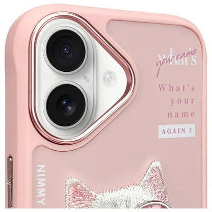Nimmy Cool&amp;Cute 2.0 Cat Case for iPhone 16 - Pink_2