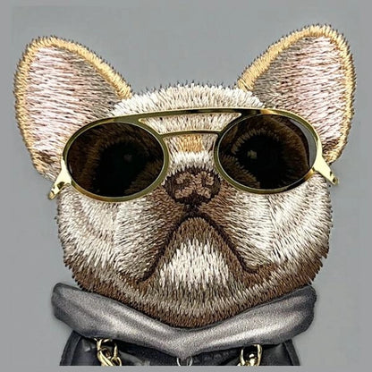 Nimmy Glasses Cool Dog iPhone 16 Case - Gray_8