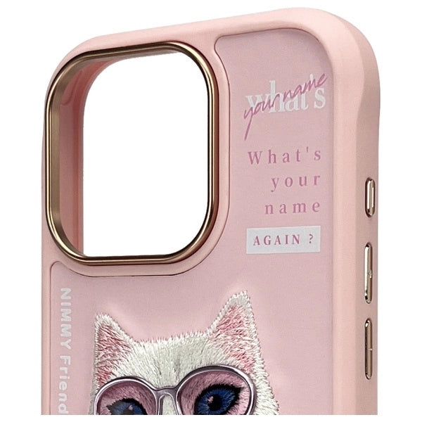 Nimmy Cool&amp;Cute 2.0 Cat Case for iPhone 16 Pro - Pink_2