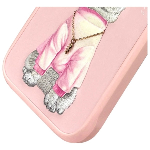 Nimmy Glasses Cool Cat Case for iPhone 16 Pro - Pink_3