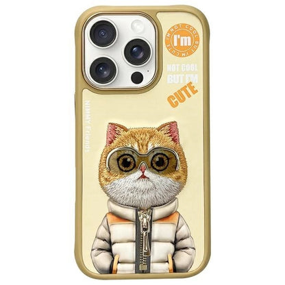Nimmy Cool&amp;Cute 2.0 Cat Case for iPhone 16 Pro - Green_0