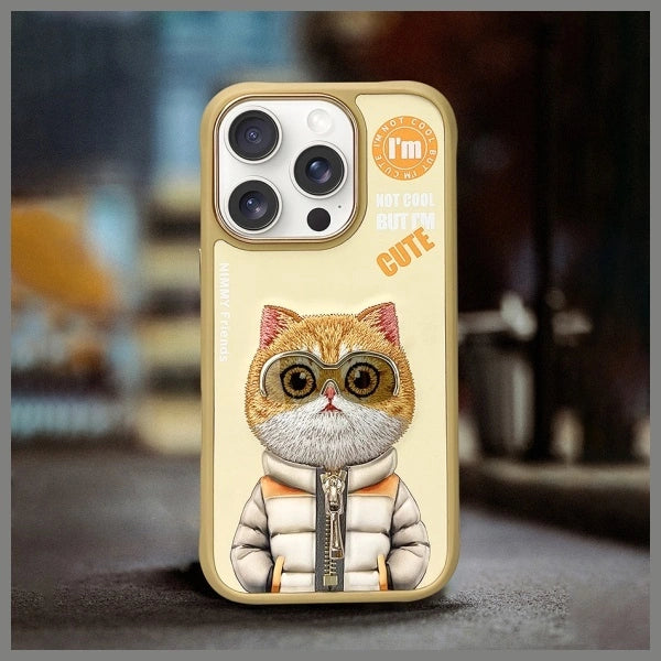 Nimmy Cool&amp;Cute 2.0 Cat Case for iPhone 16 Pro - Green_7