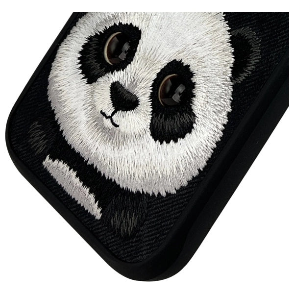 Nimmy Big Eyed Pet 2.0 Panda case for iPhone 16 Pro Max - black_3