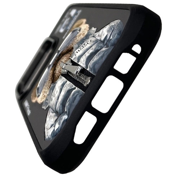 Nimmy Cool&amp;Cute 2.0 Dog Case for iPhone 16 Pro Max - Black_4