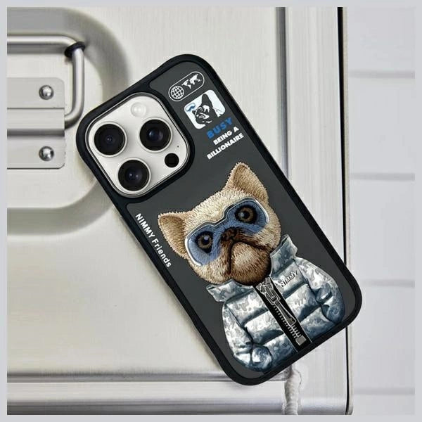 Nimmy Cool&amp;Cute 2.0 Dog Case for iPhone 16 Pro Max - Black_7