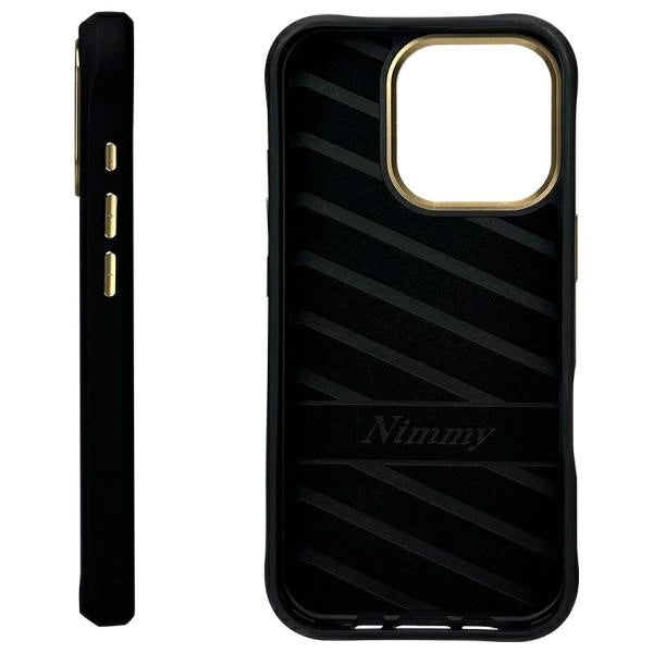 Nimmy Glasses Cool Dog Case for iPhone 16 Pro Max - Black_1