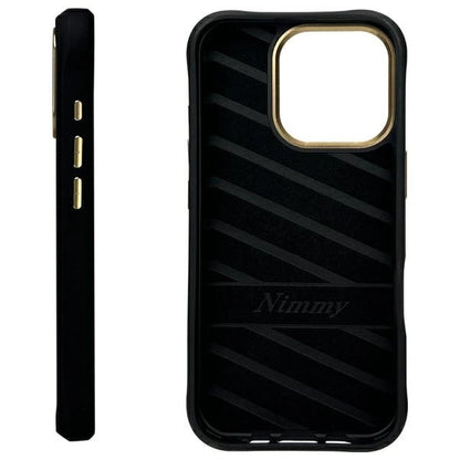 Nimmy Glasses Cool Dog Case for iPhone 16 Pro Max - Black_1