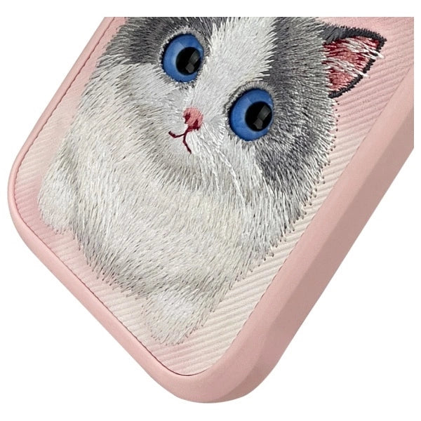 Nimmy Big Eyed Pet 2.0 Cat Case for iPhone 16 Pro Max - Pink_3