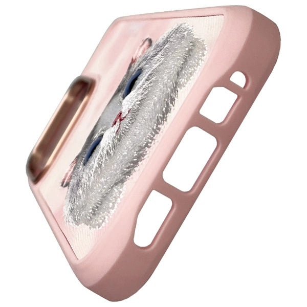 Nimmy Big Eyed Pet 2.0 Cat Case for iPhone 16 Pro Max - Pink_5