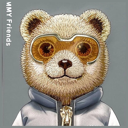 Nimmy Cool&amp;Cute 2.0 Bear Case for iPhone 16 Pro Max - Gray_6