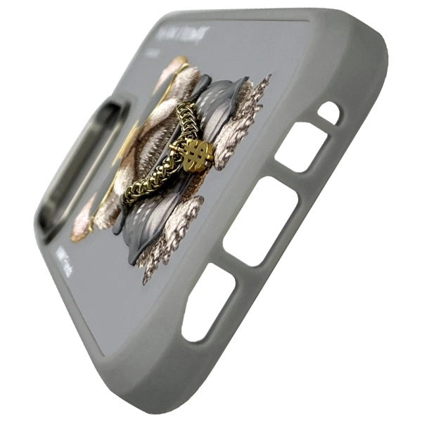 Nimmy Glasses Cool Dog Case for iPhone 16 Pro Max - Gray_5