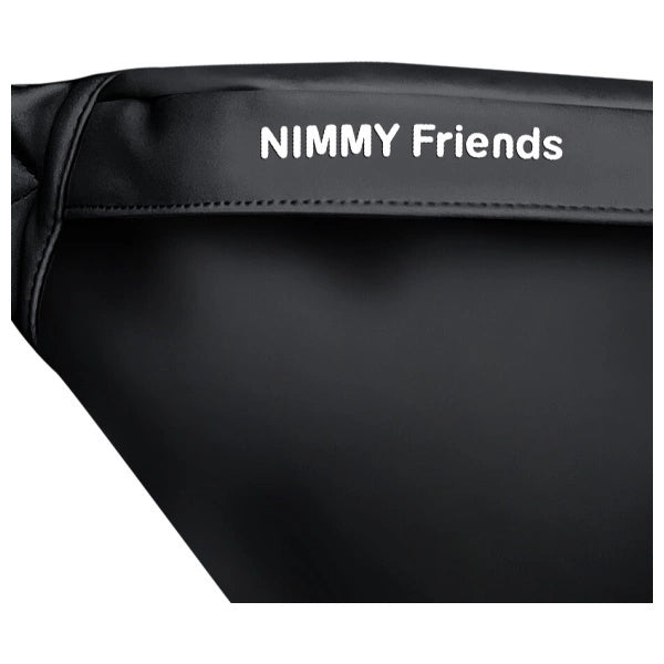 Nimmy Crossbody Glasses Cool Dog Shoulder Bag - Black_1