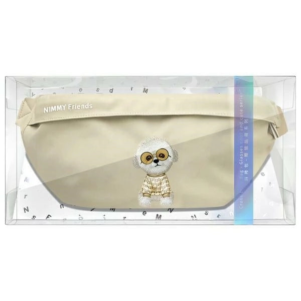 Nimmy Crossbody Glasses Cool Dog Shoulder Bag - Green_11