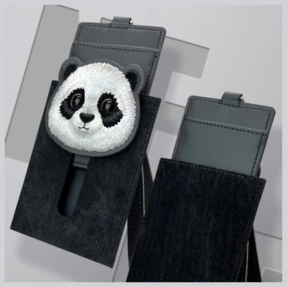Nimmy Big Eyed Pet 2.0 Cat Wallet Card Holder - Black_6