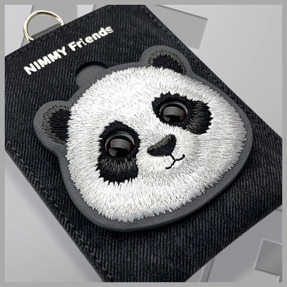 Nimmy Big Eyed Pet 2.0 Cat Wallet Card Holder - Black_7
