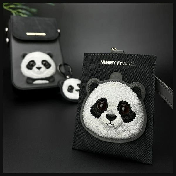 Nimmy Big Eyed Pet 2.0 Cat Wallet Card Holder - Black_8