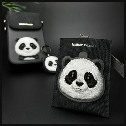 Nimmy Big Eyed Pet 2.0 Cat Wallet Card Holder - Black_8