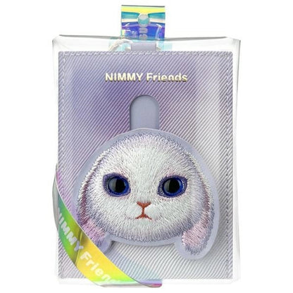 Nimmy Big Eyed Pet 2.0 Rabbit Wallet Card Holder - Purple_6