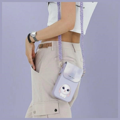 Nimmy Big Eyed Pet 2.0 Rabbit Phone Bag - Purple_7