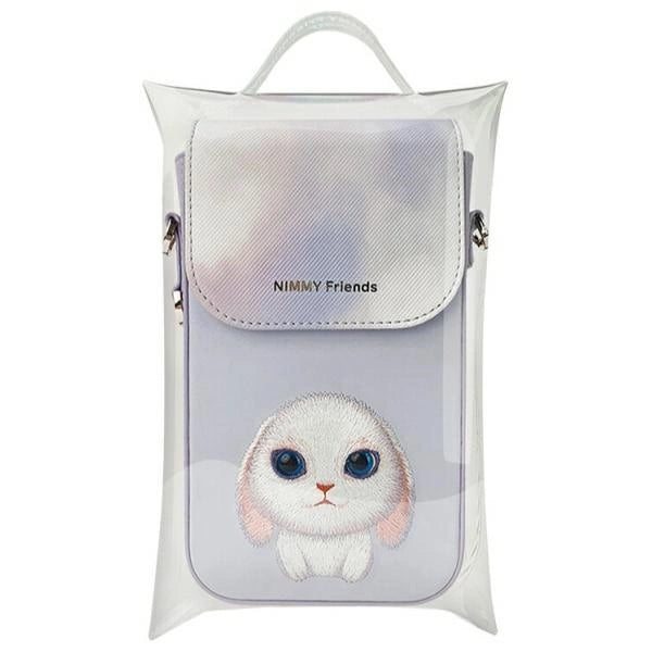 Nimmy Big Eyed Pet 2.0 Rabbit Phone Bag - Purple_8