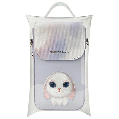 Nimmy Big Eyed Pet 2.0 Rabbit Phone Bag - Purple_8