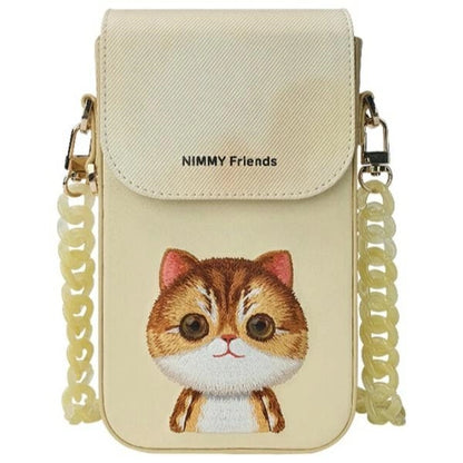 Nimmy Big Eyed Pet 2.0 Cat Phone Bag - Green_0