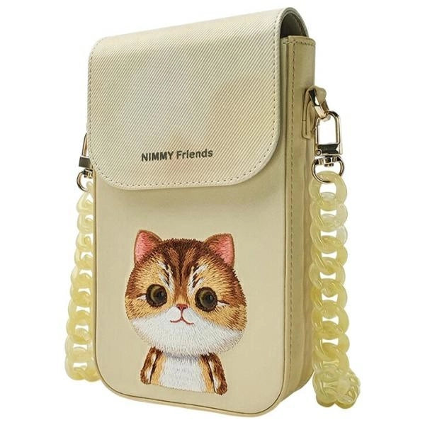 Nimmy Big Eyed Pet 2.0 Cat Phone Bag - Green_1