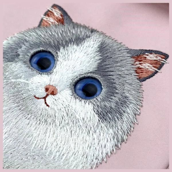 Nimmy Big Eyed Pet 2.0 Cat Phone Bag - Pink_5