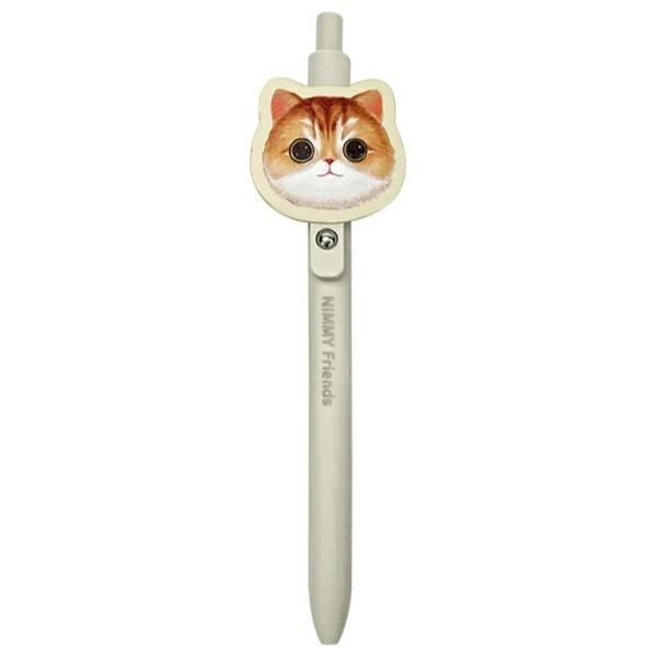 Nimmy Big Eyed Pet 2.0 Cat 2-in-1 Notebook + Pen Set - Beige_2