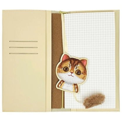 Nimmy Big Eyed Pet 2.0 Cat 2-in-1 Notebook + Pen Set - Beige_3