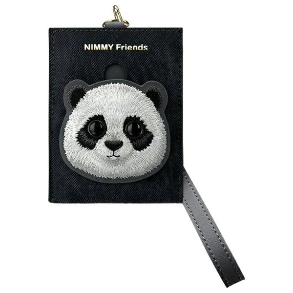 Nimmy Big Eyed Pet 2.0 Panda 3-in-1 Phone Bag + Wallet + Tracker Case - Black_2