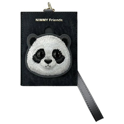 Nimmy Big Eyed Pet 2.0 Panda 3-in-1 Phone Bag + Wallet + Tracker Case - Black_2