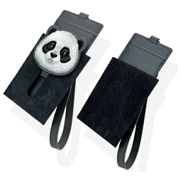 Nimmy Big Eyed Pet 2.0 Panda 3-in-1 Phone Bag + Wallet + Tracker Case - Black_7