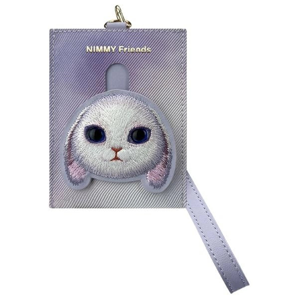 Nimmy Big Eyed Pet 2.0 Rabbit 3-in-1 Phone Bag + Wallet + Tracker Case - Purple_2