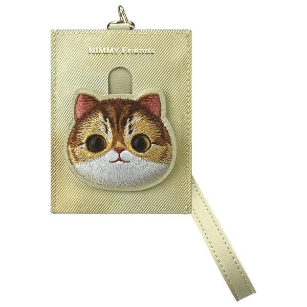 Nimmy Big Eyed Pet 2.0 Cat 3-in-1 Set: Phone Bag + Wallet + Tracker Case - Beige_2