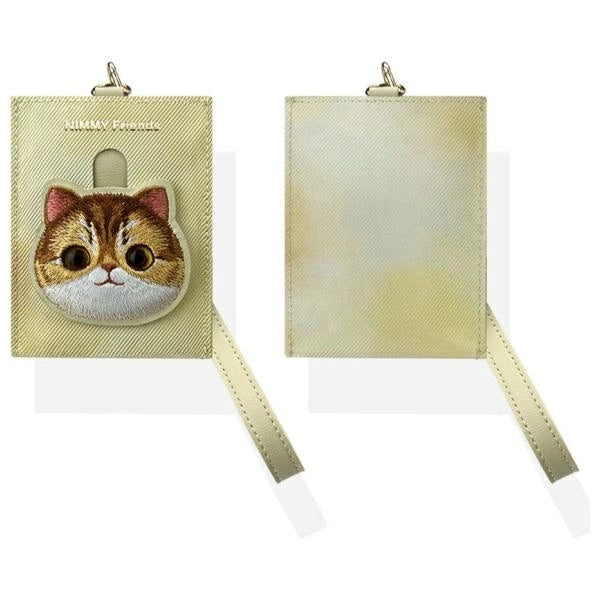 Nimmy Big Eyed Pet 2.0 Cat 3-in-1 Set: Phone Bag + Wallet + Tracker Case - Beige_7