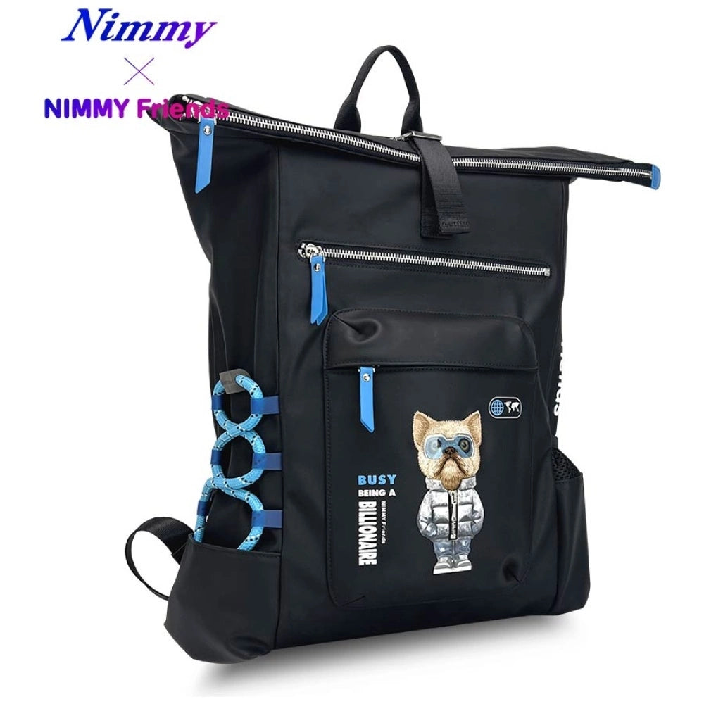 Nimmy Cool&amp;Cute 2.0 Dog Laptop Backpack - Black_2