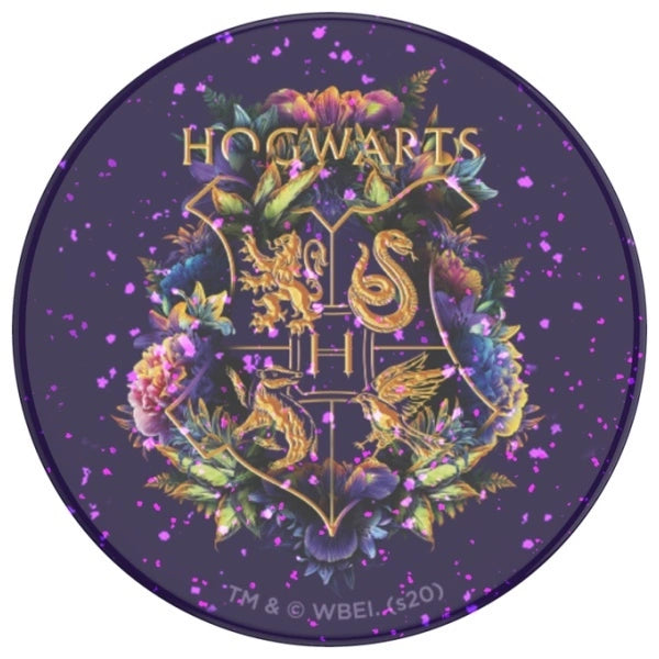 Popsockets 2 Glitter Hogwarts Floral Phone Holder and Stand_1