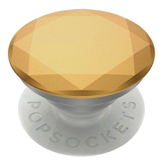 Popsockets 2 Metallic Diamond MedallionGold Phone Holder and Stand_0