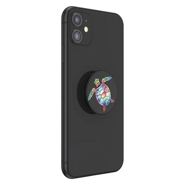 Popsockets 2 Psychedelic Turtle Phone Holder and Stand_3