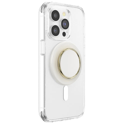 Popsockets Round Luxe Coconut Creme Enamel MagSafe Holder and Phone Stand_3