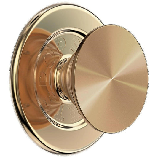 Popsockets Round Radial Gold Aluminum MagSafe Holder and Phone Stand_0