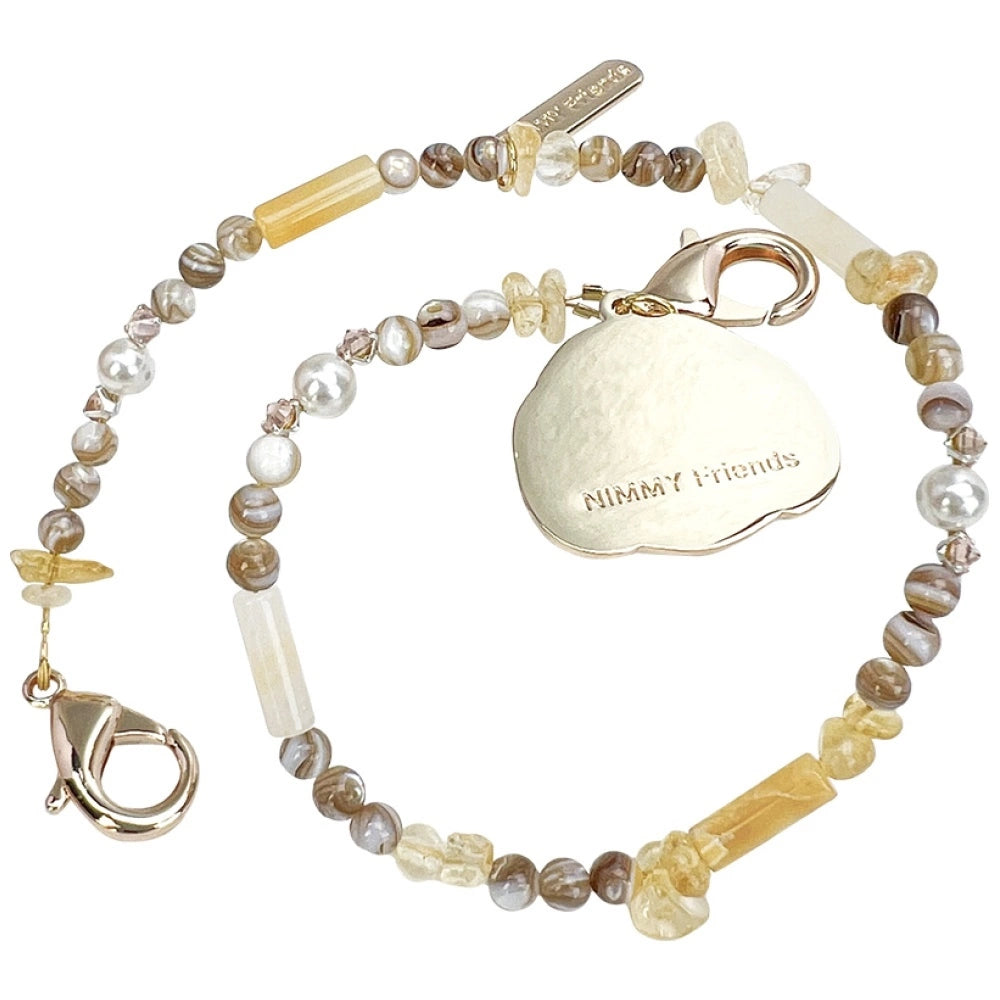 Nimmy Magnetic Handstrap Bag Charm - Brown_1
