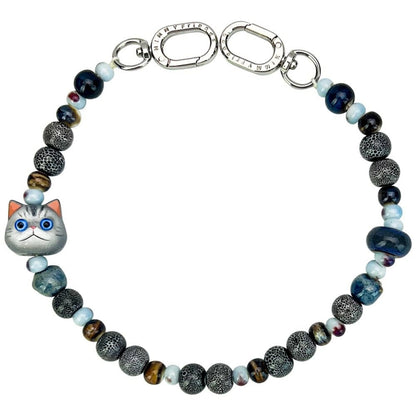 Nimmy New Big Eye Cute Pets 2.0 Bag Charm - Gray_0