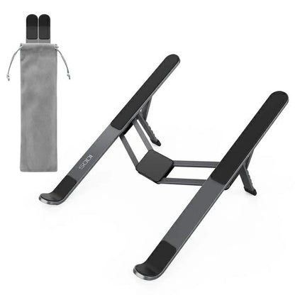 SODI Adjustable Folding Laptop Stand - Gray_1