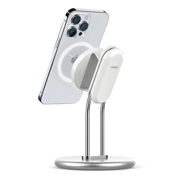 SODI SIM-300 MagSafe Phone Stand - Silver_1