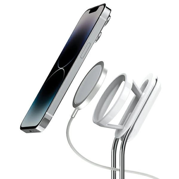 SODI SIM-300 MagSafe Phone Stand - Silver_2