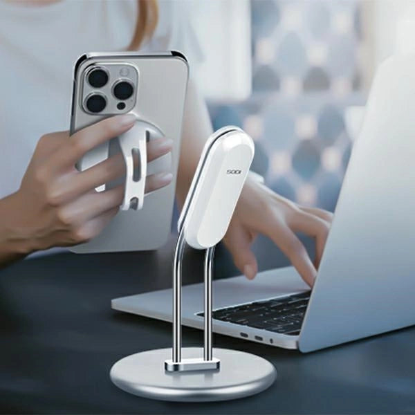 SODI SIM-300 MagSafe Phone Stand - Silver_7