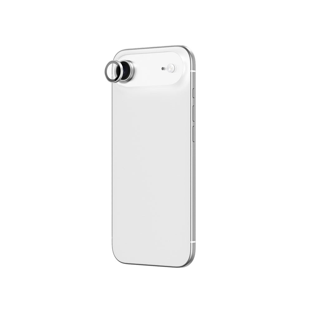 AmazingThing Lens Glass for iPhone 17 Air with Silver Aluminum Frame_2